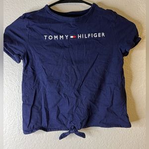 Tommy Hilfiger Girl’s Tie Front Blouse M (8-10)